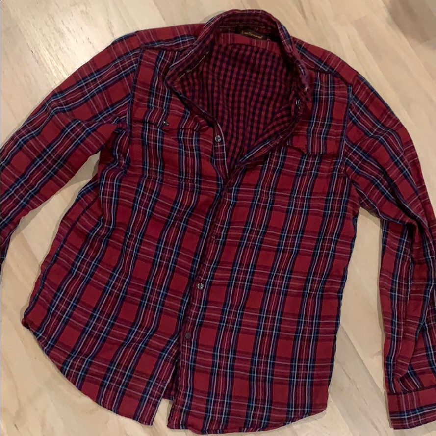 Plaid Super Soft Button Down